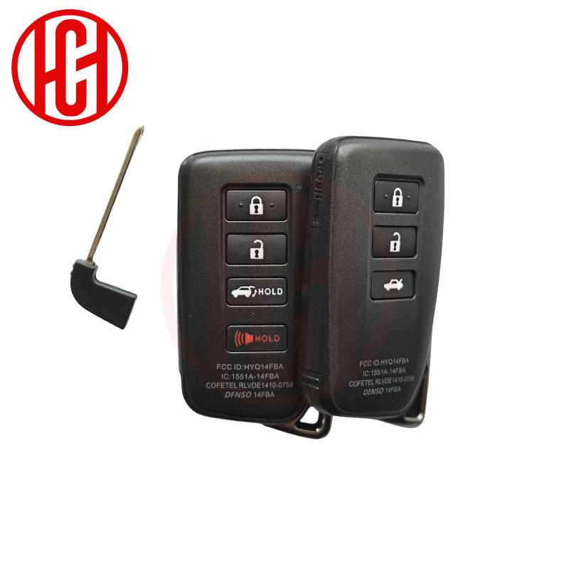 Remote Car Key Shell Fob Fit For Lexus ES250/300 GS300/450 NX200/300 RX300/450 LX570 XM38 Smart Car key shell Case