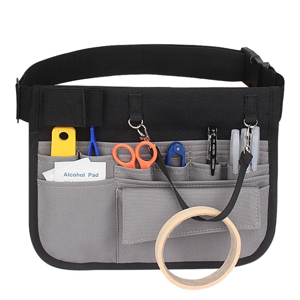 Nurse bag, multifunctional, medical supplies storage bag, hotel cleaning tool waist bag, multifunctional storage