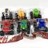 6PCS Racing Car Blaze and the Monster Machis Miracle Crusher Truck Toys Vehicle Car Transformation Toys Best Gifts For Kids