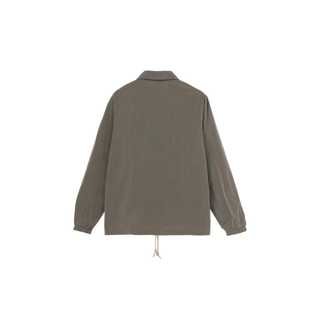 Men's Nike Solid Color Buckle Lapel Jacket Autumn Rattan Color DQ5006-206
