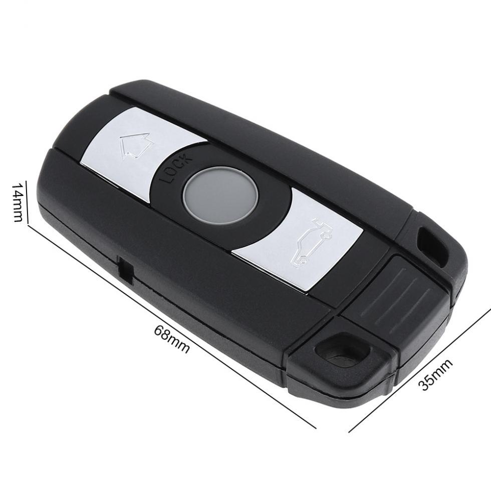 868 МГц 3-кнопочный пульт-ключ подходит для системы CAS3 X5 X6 Z4 1 / 3 / 5 / 6 / 7 серии Автомобильный смарт-ключ