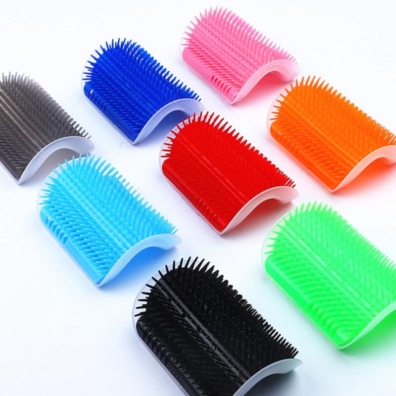 Pet Cat Corner Scrubber Massager Self Groomer Comb Accessories for Cat Scratcher Scratcher Post Scrapers Pet Supplies
