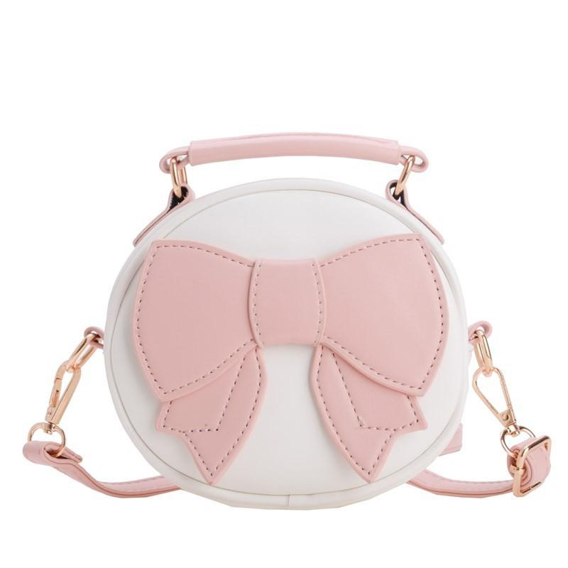 Dimensional Three Butterfly Knot Bag Simple Pattern Girl Children School Bags