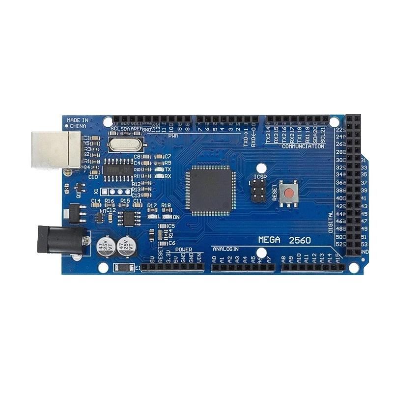 МЕГА2560 МЕГА 2560 Р3 (ATmega2560-16AU CH340G) Плата разработки AVR USB MEGA2560 PRO для Arduino, плата расширения, DIY-комплект