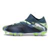 Puma Future Match FG AG Пакет Lights Out Мужские Кроссовки Серый Серый-Небо Пума-Белый 107931-03