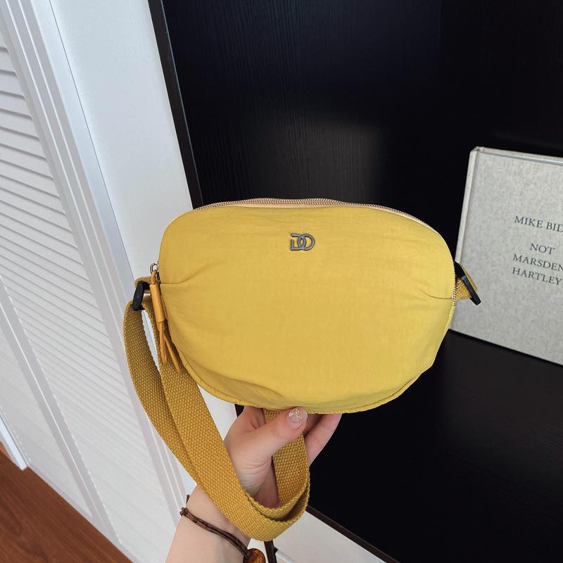 Нишевая дизайнерская сумка женская летняя новая модная универсальная повседневная тканевая сумка через плечо кроссбоди сумка-седло