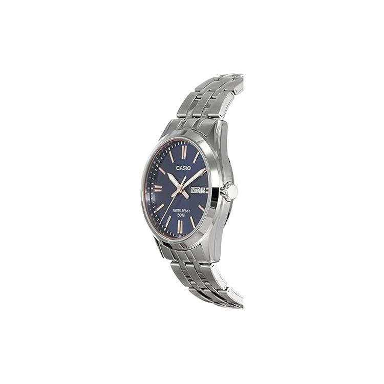 Casio Мужские часы Стандартная серия 38 мм Синие MTP1335D-2A2 MTP1335D-2A2