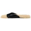 Limited Edition Lightweight Slip-On Faux Fur Effect Slide Sandals Women Footwear Black 14600510800