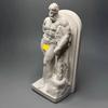 Hercules Gypsum Statue, Sculpture Crafts, Home Decoration, Ornaments, Art Sketch, Teaching Aids, Gifts