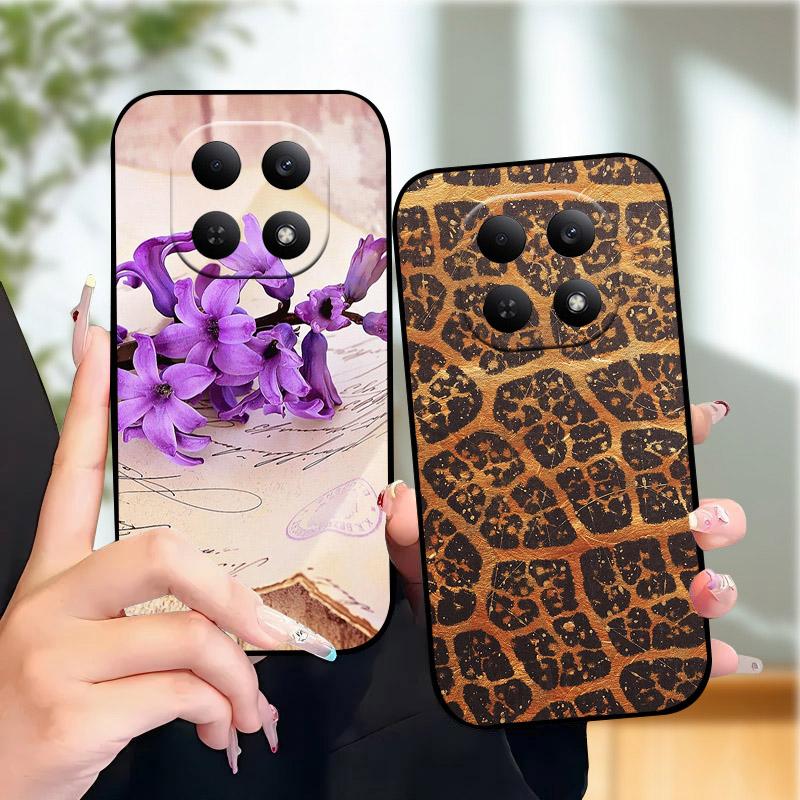 Чехол для Redmi Note15 15Pro Цветы Лев Защита камеры ТПУ Силикон Мягкий Чехол для Xiaomi Redmi Note 15 Pro 4G 5G Fundas