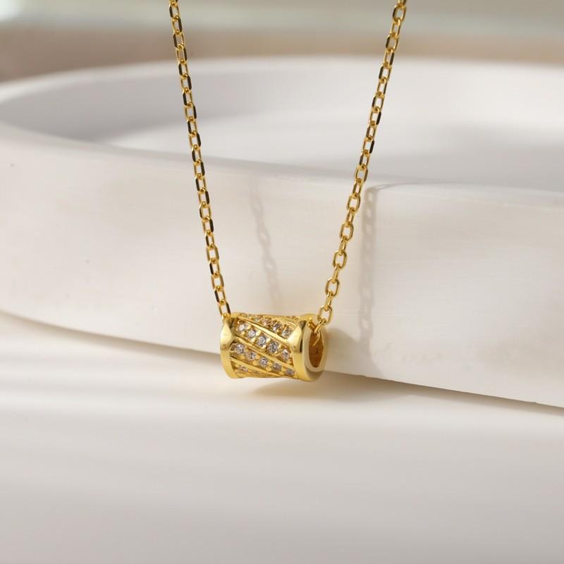 Маленькое женское ожерелье на талию с легким роскошным нишевым дизайном, высококачественная ключичная цепочка, универсальное ожерелье для темперамента, подарок