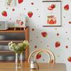 Наклейки на стену, красочные фотообои, водостойкие самоклеящиеся съемные декоративные обои «сделай сам», клубника, фрукты, фон, обои, художественное ремесло