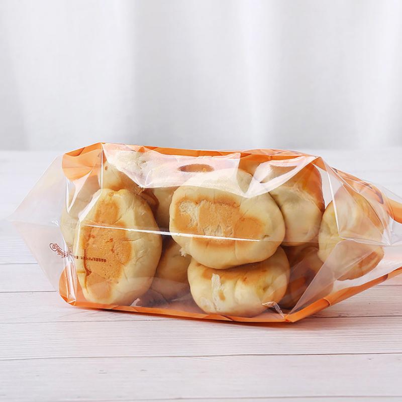 10 шт. прозрачных пакетов с застежкой-молнией, большой прозрачный пакет для тостов, держатель для хлеба, портативная самоклеящаяся упаковка для выпечки, подарок для выпечки