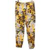 Сделано в Италии Цветочные Длинные брюки 38 Оранжевая серия Ботанические Женские Б/У