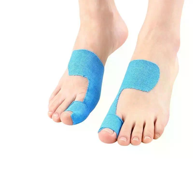 20 шт. Корректор косточки на большом пальце ноги и кинезиотейп для снятия боли, спортивный тейп для косточек и молоткообразного пальца, разделитель/сепаратор/выпрямитель для большого пальца