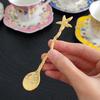 1 шт. Маленькая изящная ложка для сахара, компактная кофейная ложка, изящная ложка для смешивания, милая ложка, практичная, креативная, стильная