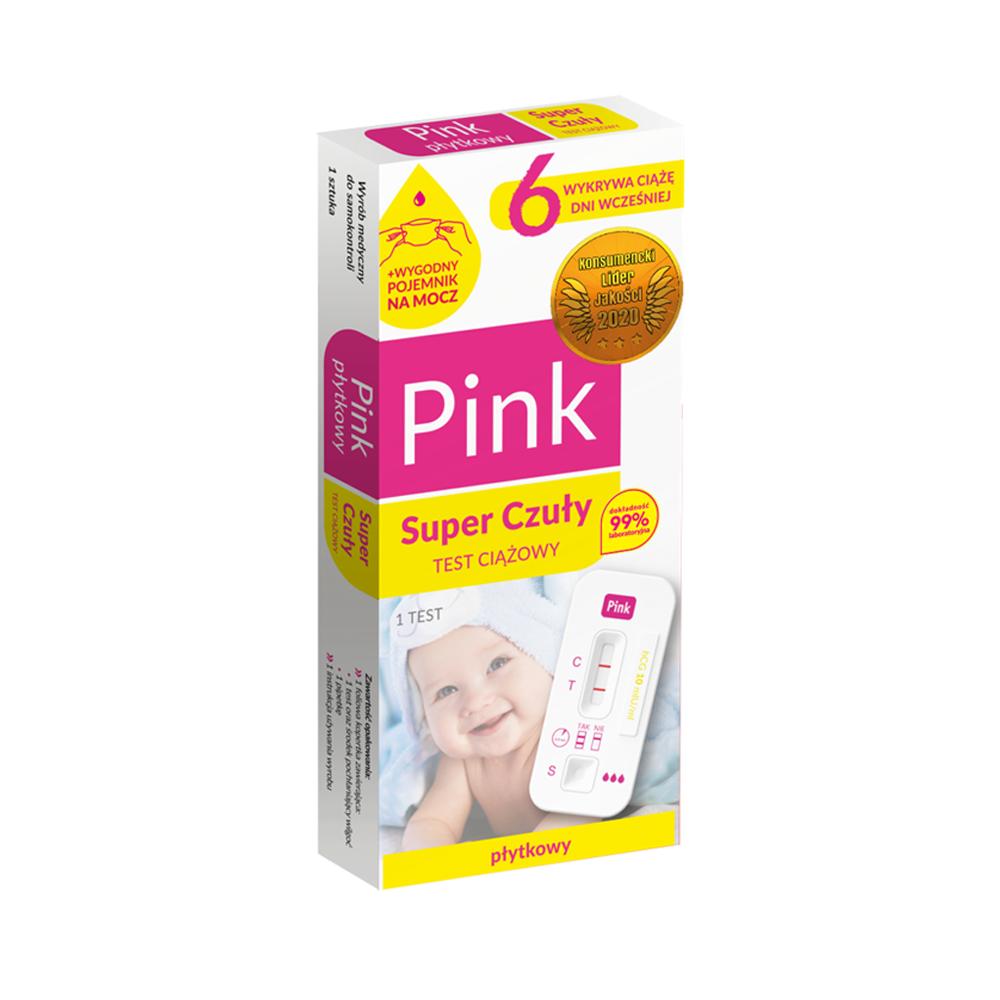Super Sensitive Pink Pregnancy Test 10 /U 1 pc