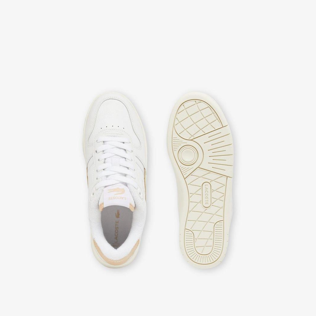 Lacoste Womens/Ladies T-Clip Leather Trainers