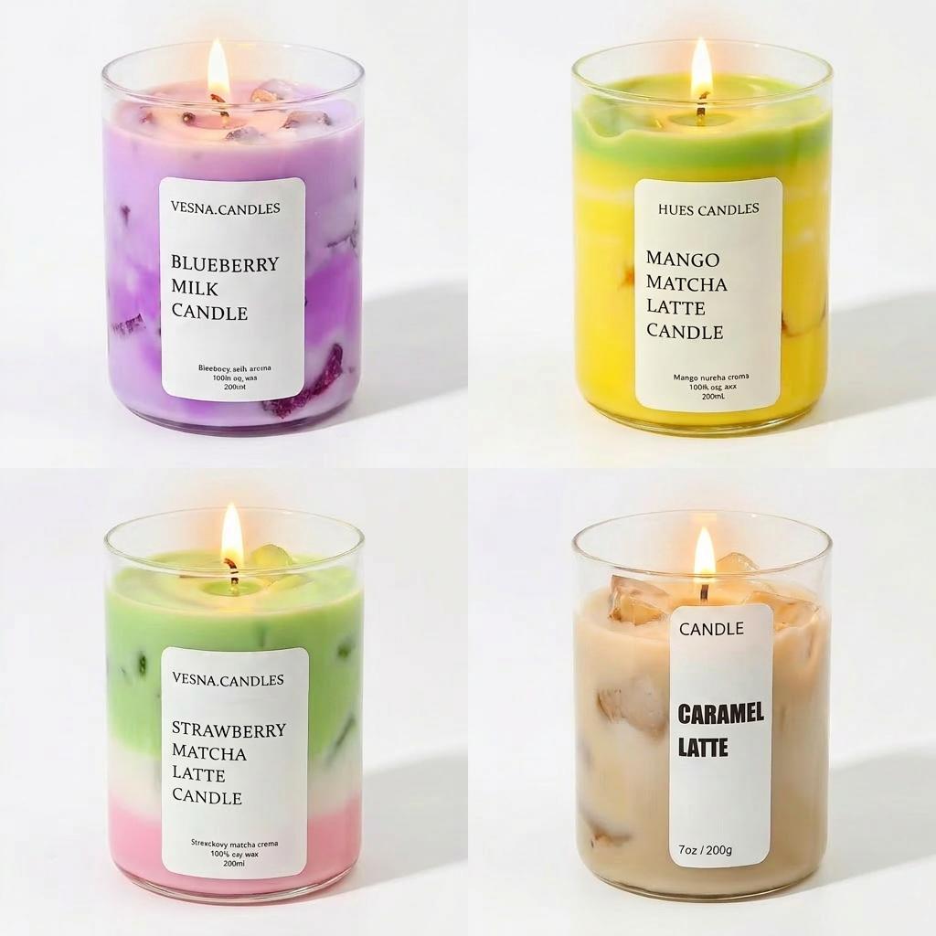 Customizable Color Soy Wax Pillar Aromatherapy Candle Hand-poured Natural Organic for Modern Home Hotel Spa Decoration