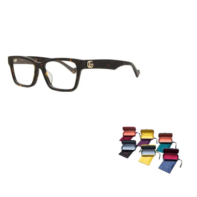 GUCCI Square Eyeglass Frames Women's Tortoiseshell (Unisex) Prescription Glasses GG1476OK002