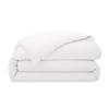 Housse de couette "Prestige" 100% Satin de coton Peigné 120 fils /cm² Coton Pur - Prestige Blanc Optique - Housse de couette 260 x 2