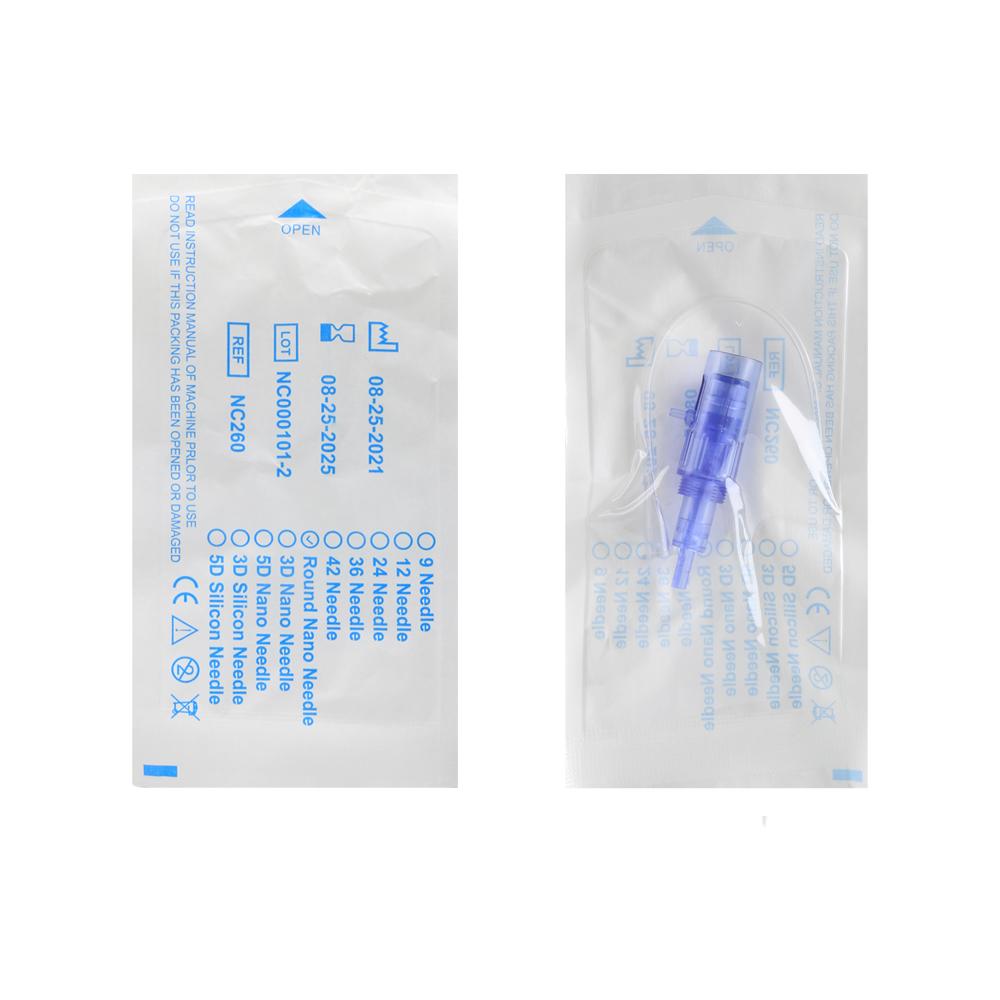 10Pcs Replaceable Disposable Hydra Meso Pen Cartridges Needle Derma Pen Replace Needles For Hydra Gun Mesotherapy Liquid Injecto Tools Derma Stamp Pen