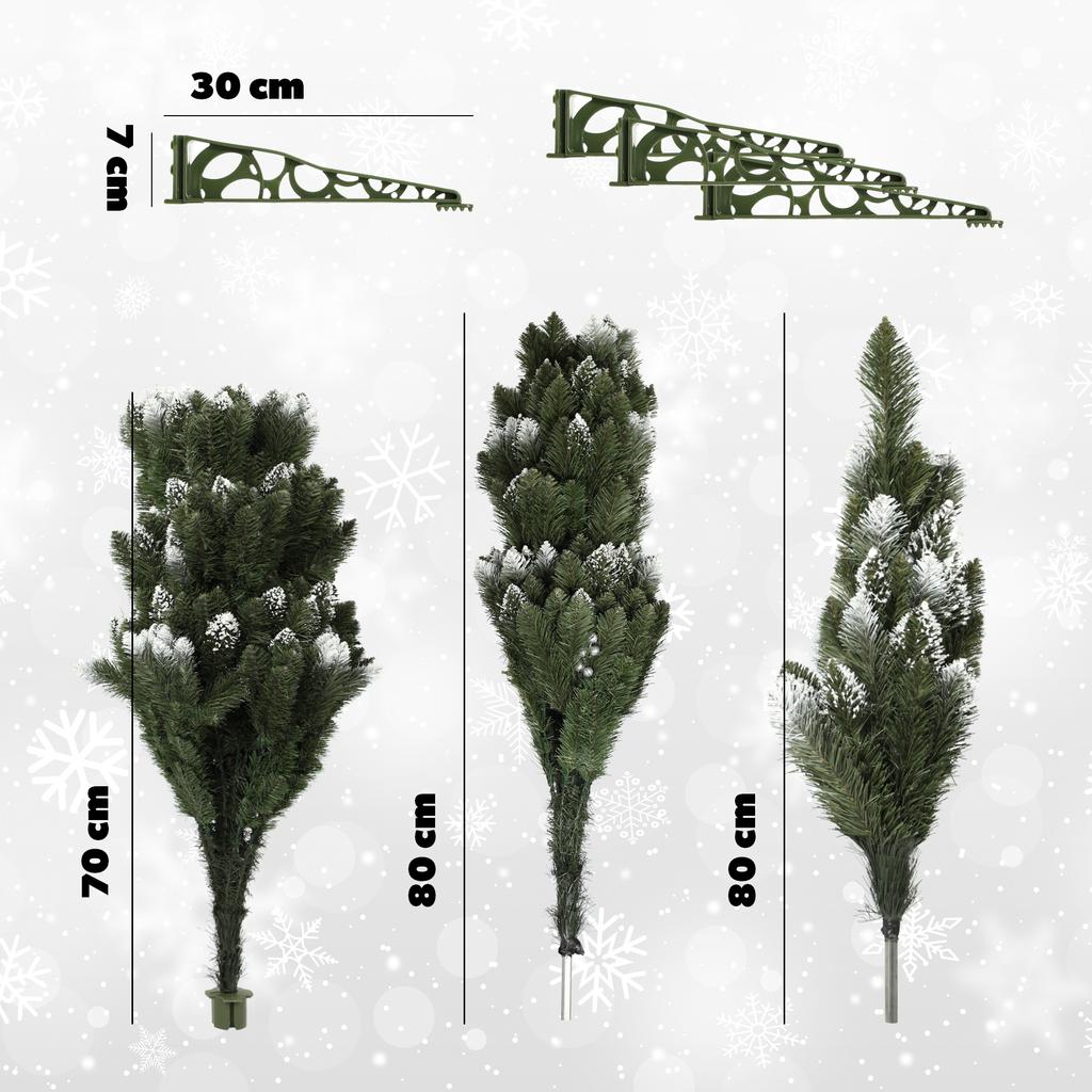 KADAX Artificial Christmas Tree Diamond Pine 220 Cm Beautiful