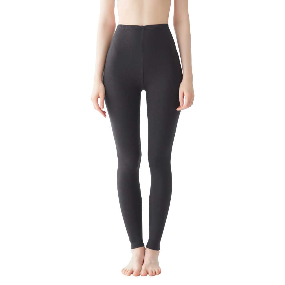 Gunze Fire Acedron Medium Предотвращает охлаждение от пота в теплых внутренних леггинсах Acedron Black, Плотные, с флисовой подкладкой, Зимние, Влагоотводящие,