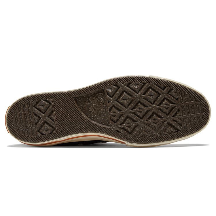 Converse Chuck 70 High Black Unisex Sneakers Brown Ivory 170854C