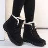 Fashion Women Boots Warm Fur Ankle Boots For Women Winter Shoes With Heels Snow Boots Winter Botas Mujer 2024 Women's Low Heel Boot