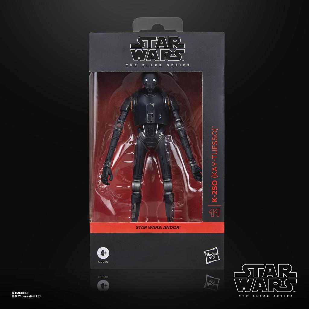Hasbro Star Wars Black Series K-2SO (K-2SO), Cassian Andor Collectible 15cm Action Figure G0020 Authentic