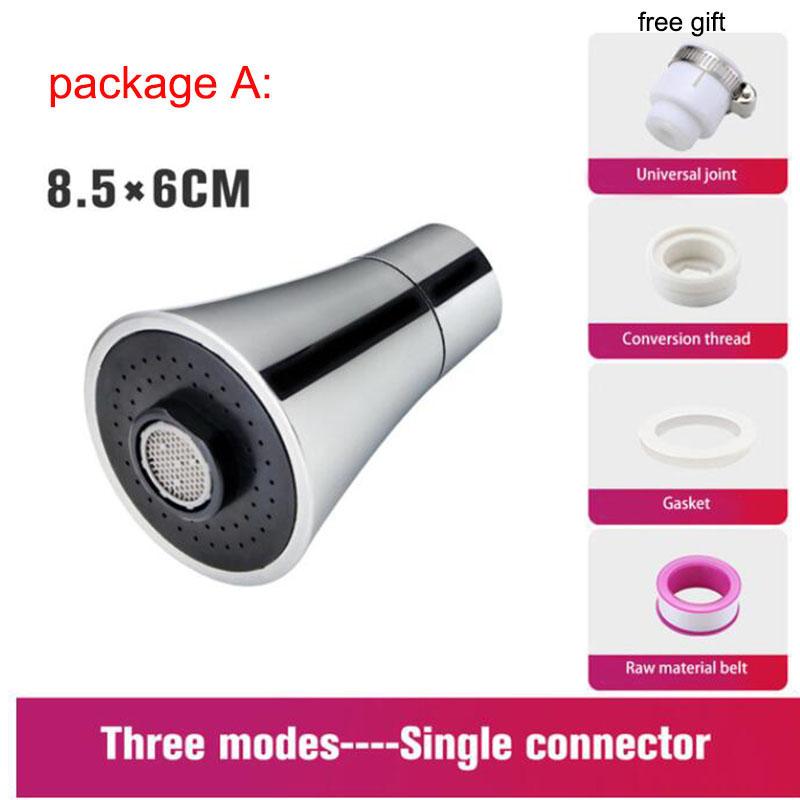 Universal Kitchen Water Nozzle Adapter Faucet Adjustable Pressure 360 Water Hose Rotating Water Tap Head Water Saving Shower B4