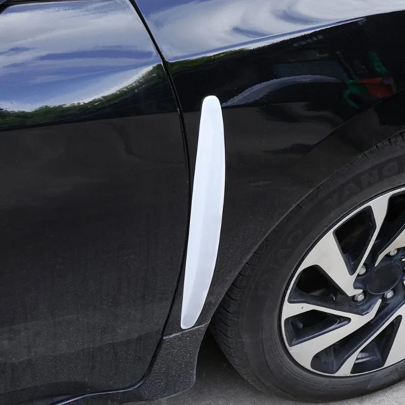 Автомобильные бамперы, противоударные полосы, универсальные защитные накладки на передний и задний бампер, защита от царапин, украшение из ПУ, 40x5 см