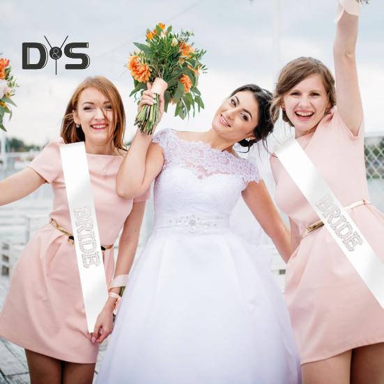 Бретели для невесты с искусственным жемчугом и стразами, пригодные для машинной стирки, украшения для свадеб и вечеринок, стильный аксессуар для невесты