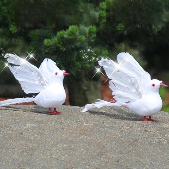 Моделирование голубя Очаровательные 3D глаза с блестками Дизайн Реалистичный яркий внешний вид Широкое применение