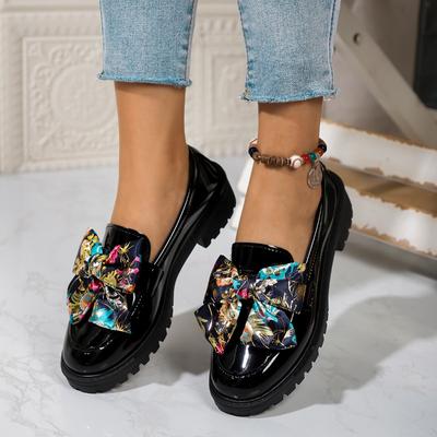 Женская обувь 2025 Бренд Лоферы Женские туфли на высоком каблуке Бант-бабочка Офис и карьера Горячая распродажа Каблуки больших размеров Женщины