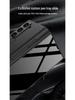 Кожаный чехол-книжка Samsung Z Fold 6 со слотом для стилуса и стеклянной крышкой – Стильный и деловой.