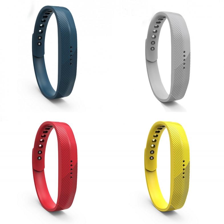 Премиальный силиконовый сменный ремешок для Fitbit Flex2, удобный и прочный, умный браслет