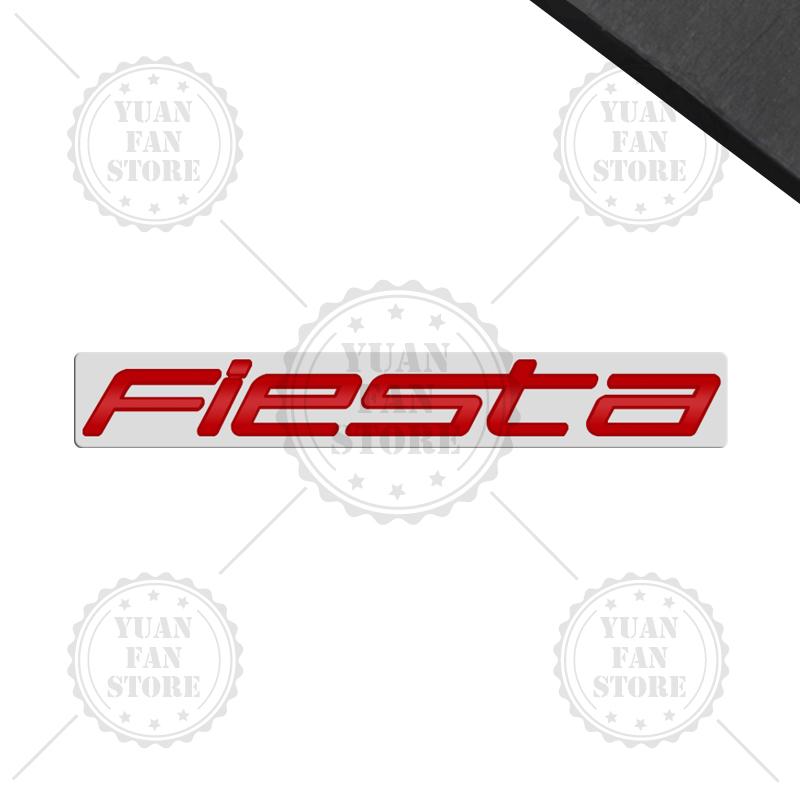 1PCS Metal Letter For Ford Fiesta ST Line New Old Styles 3D Emblem Car Rear Trunk Decals Badge Auto Accessories Styling