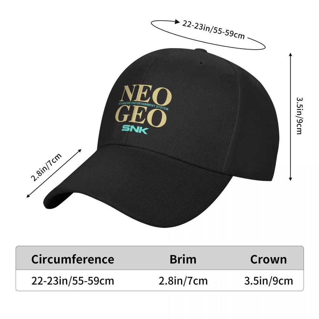 Personalized Retro Arcade Game Neo Geo Snk Baseball Cap Unisex Women Breathable Dad Hat Streetwear Snapback Caps