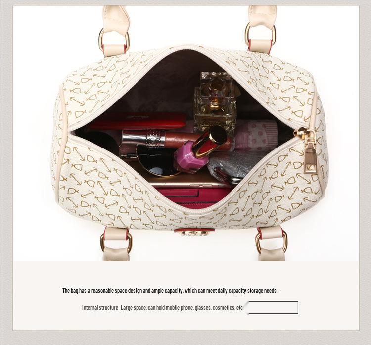 Женский модный набор 2025 года с узором «стрела»: сумка-тоут и сумка через плечо для мамы и ребенка – 6 предметов