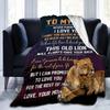 Printed Blanket Comfort Blanket Sofa Blanket