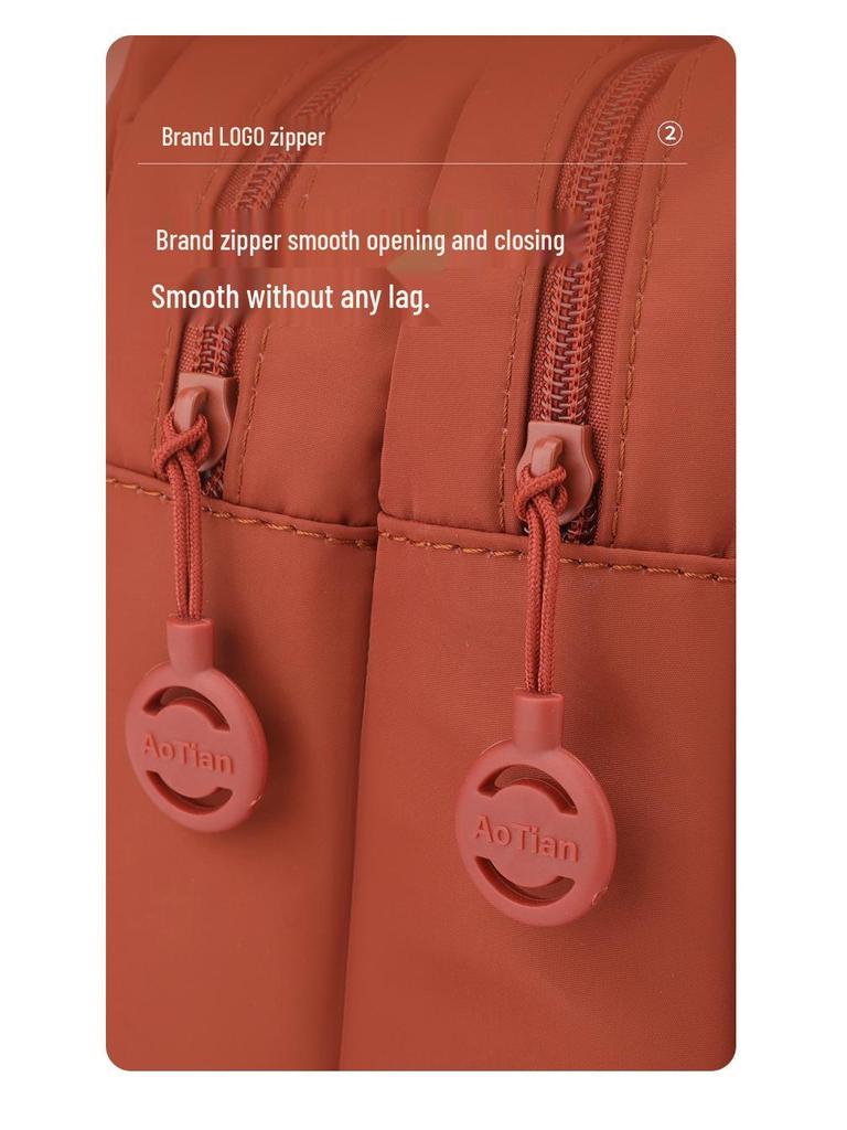 Women's Luxury Oxford Cloth Crossbody Backpack: Large Capacity, Trendy Design.