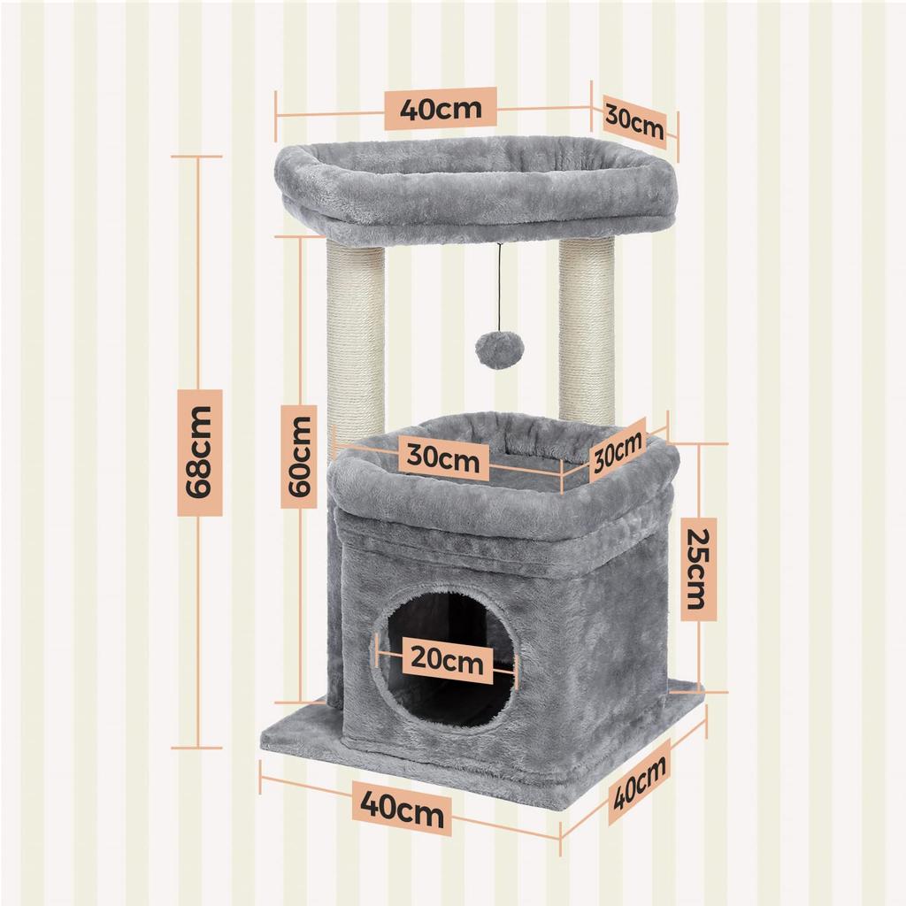 PAWZ Road Кошачий комплекс Мини Кошачий комплекс Маленький Низкий Маленький Отдельно стоящий Популярный Когтеточка Когтеточка Пеньковая веревка Игрушка для кошек Компактный Экономичный Прочный