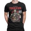 Men T-Shirts Terrifier Horror Movie Funny Cotton Tees Short Sleeve  T Shirt Crew Neck Clothing Party