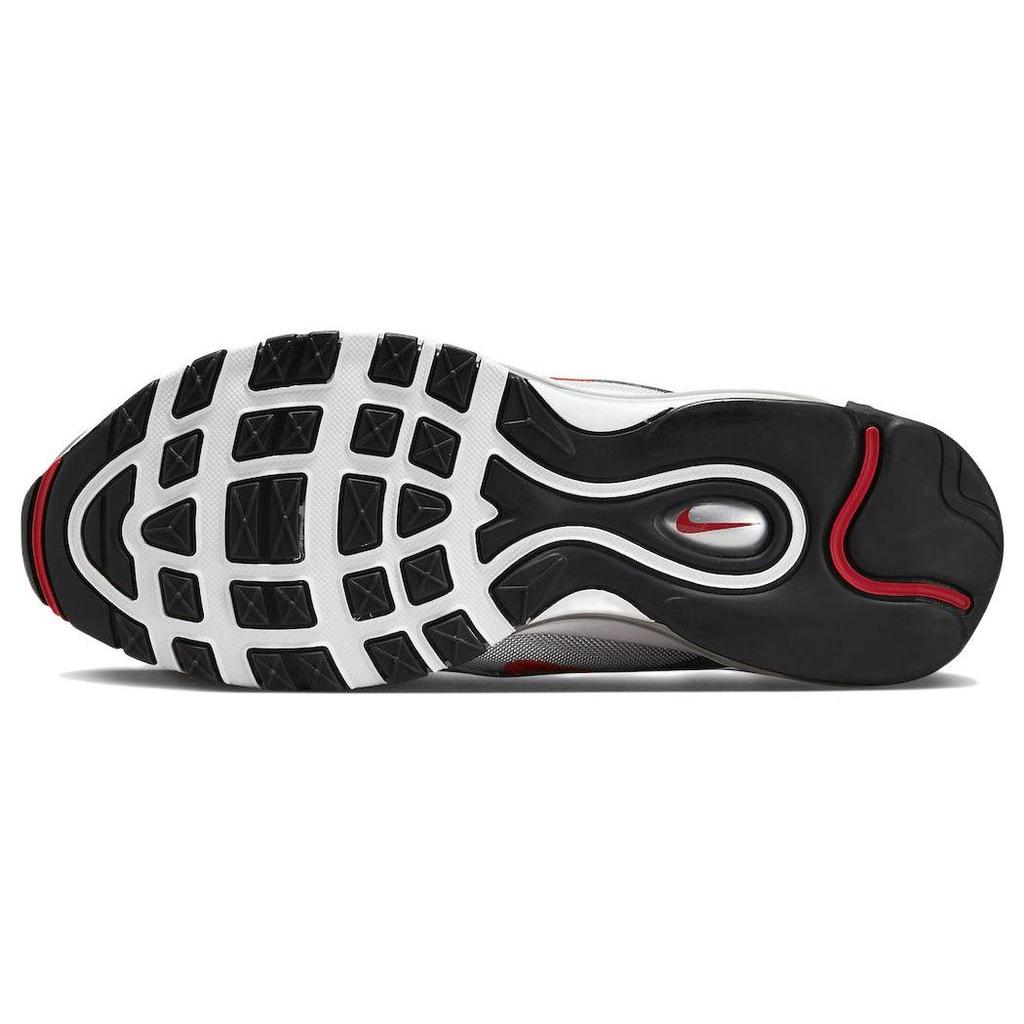 Nike Мужские кроссовки Air Max 97 OG Silver Bullet 2022 Металлик-Серебристый Университет-Красный Черный DM0028-002