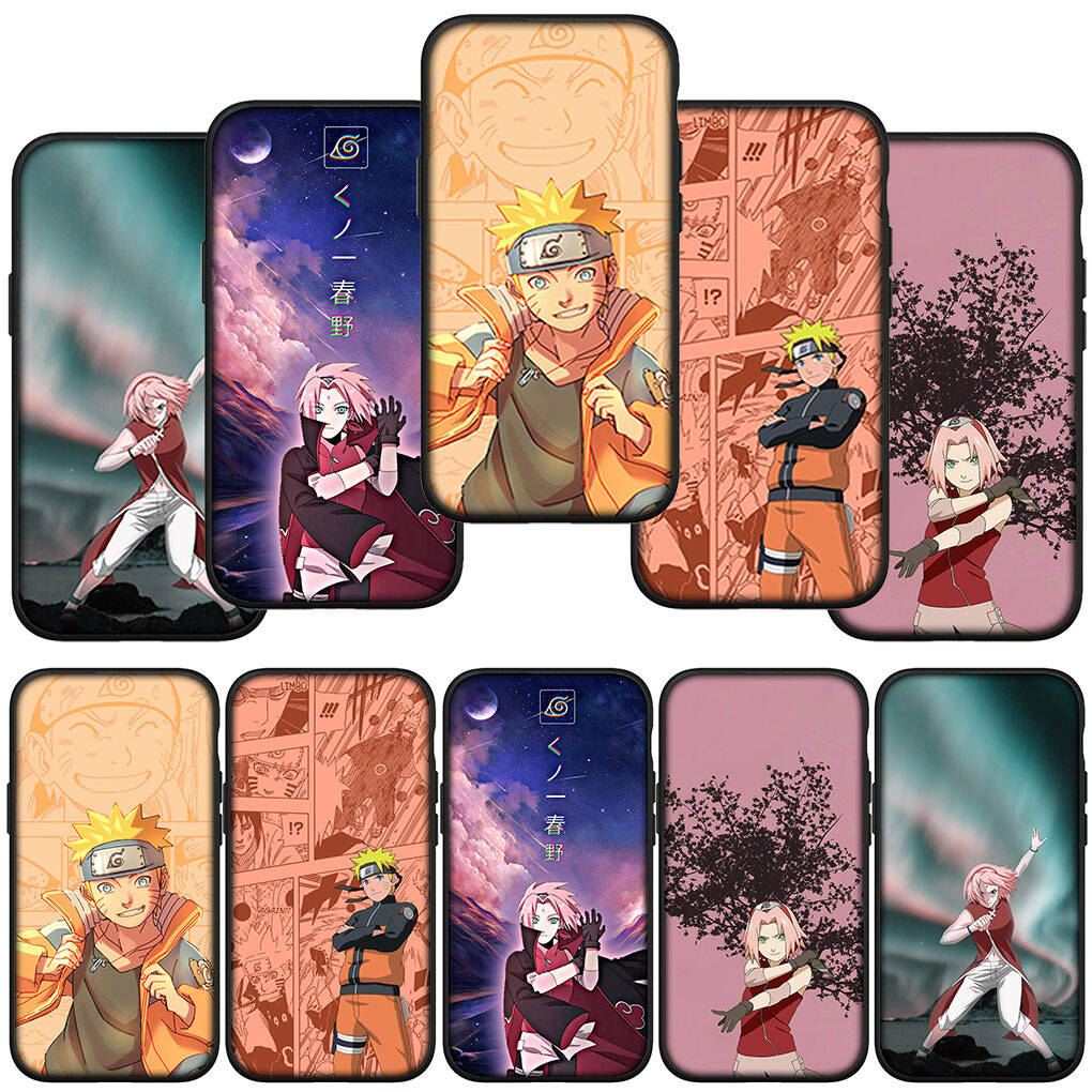 Phone Case for Samsung Galaxy S25 S23 S24 Ultra FE Plus A05 A06 A15 A16 A36 A37 A35 A54 A55 A56 A57 A25 A26 A53 A17 Haruno Sakura Anime Naruto Cover