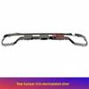 Mercedes-Benz GLC260/GLC300 Rear Bumper Chrome/Black Trim Panel Tailpipe Decorative Strip W254