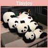 Adorable Plush Panda Cartoon Lounging Soft Plush Toy Kids Bedtime Gift Doll