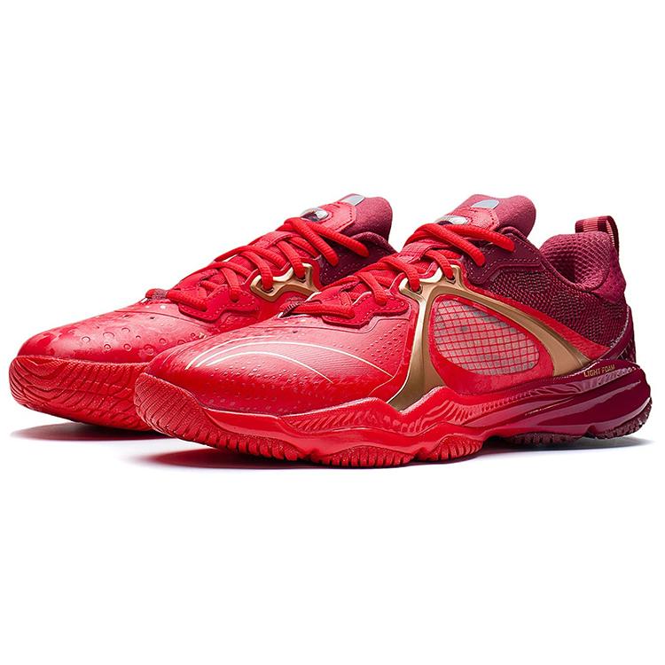 Li Ning Хамелеон 6.0 Профессиональные Амортизация Скольжение Устойчивость Износостойкость Дышащие Поддержка Отскок Низкие AYAS014-2